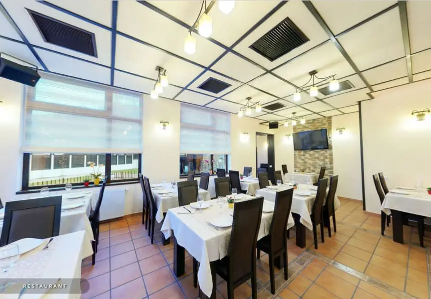 Restaurantul Pensiunii Hillden, cu preparate proaspete