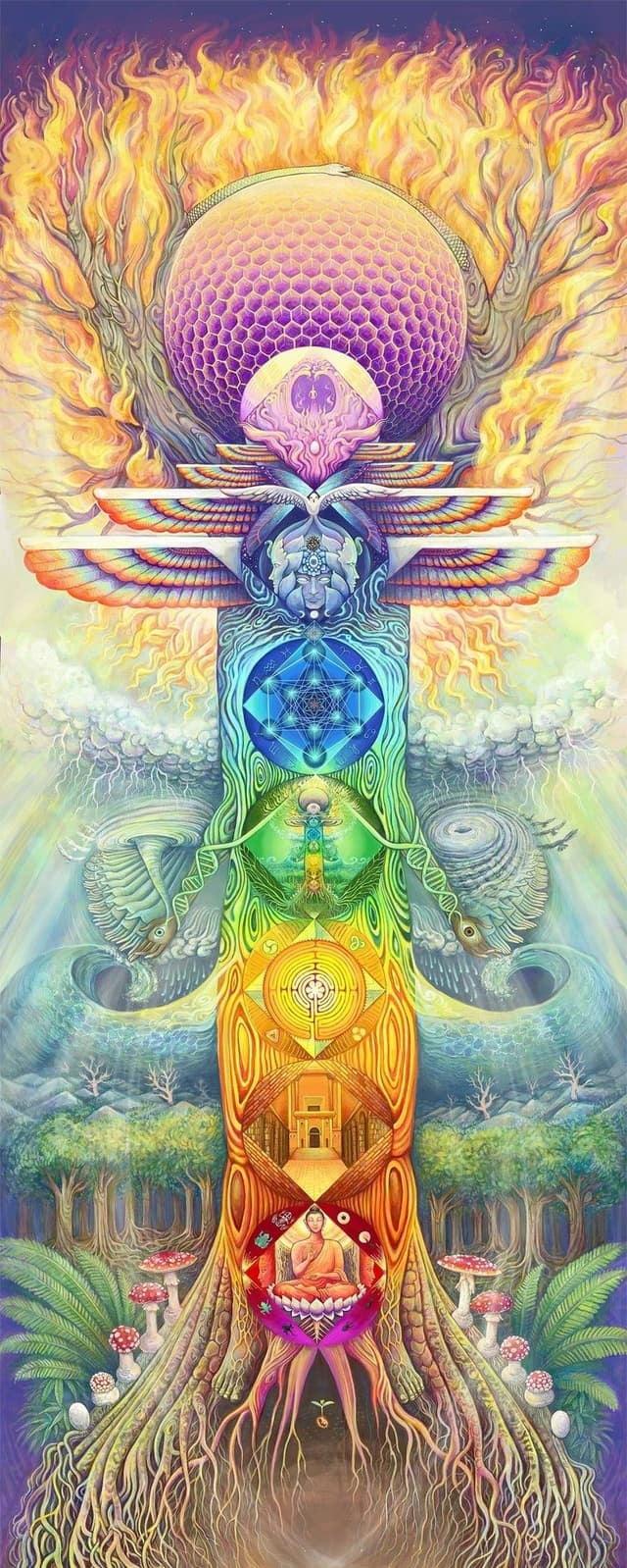 Chakras tree - deschidere, curățare, realiniere